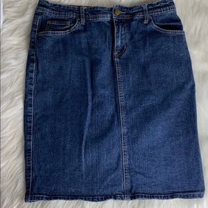 WILLI SMITH DENIM SKIRT SZ 10